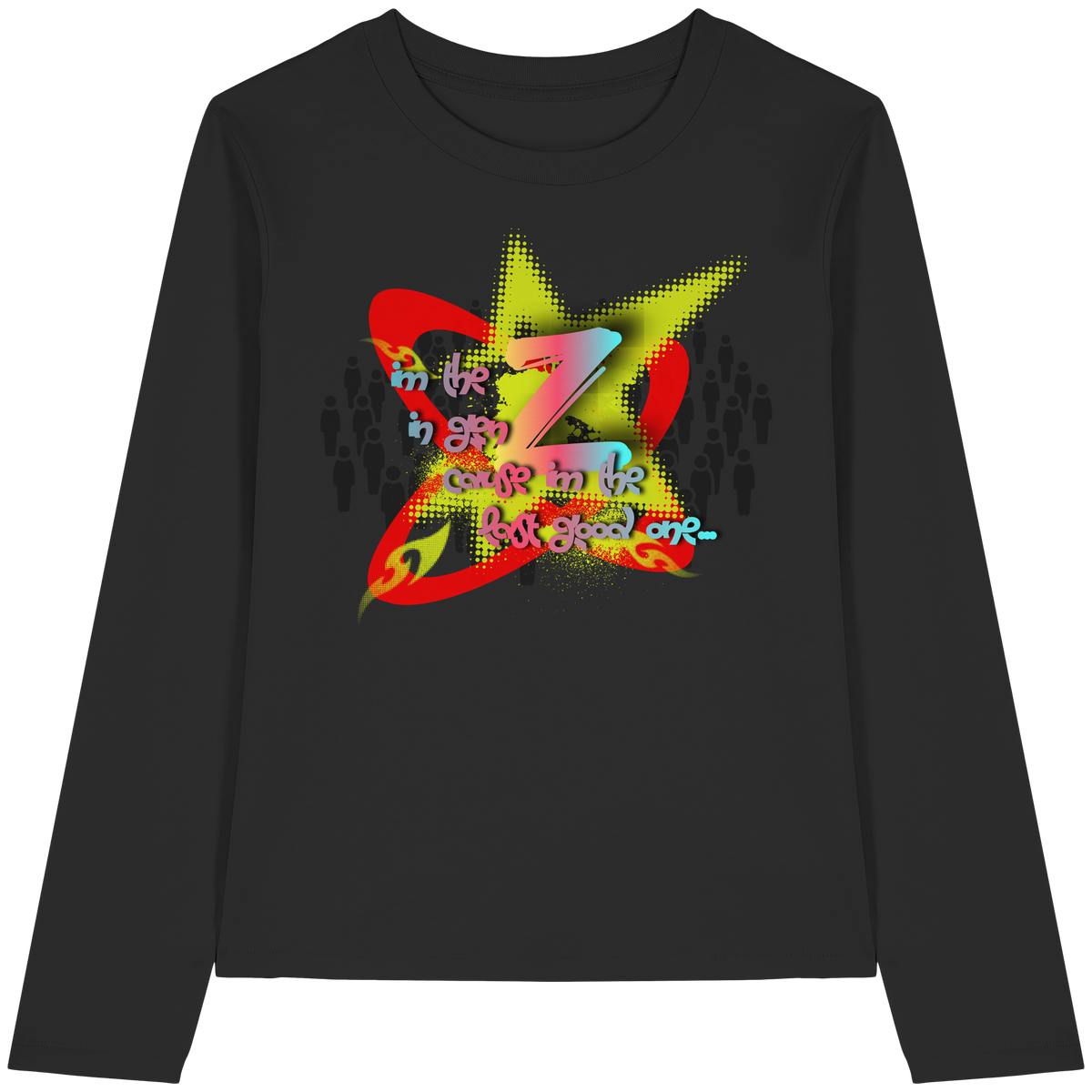 The Rebellion Z - Camiseta de manga larga orgánica para mujer