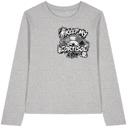 CORTiSOL basso - T-shirt a maniche lunghe biologica da donna