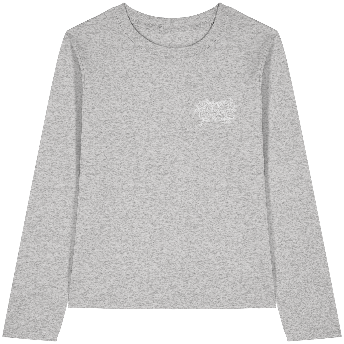 Die REAL LOVE BASiCS - Damen Bio-Langarm-T-Shirt