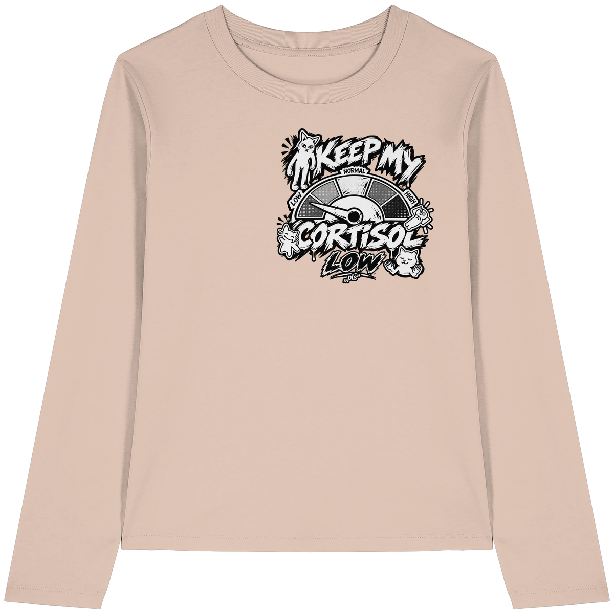 CORTiSOL basso - T-shirt a maniche lunghe biologica da donna