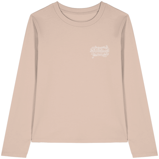 The REAL LOVE BASiCS - Womens Organic Longsleeve T-Shirt