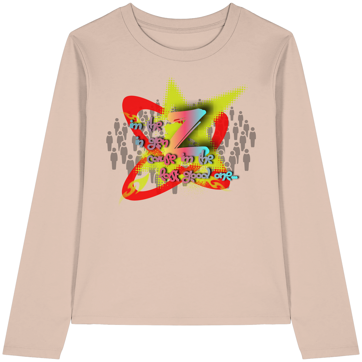 The Rebellion Z - Camiseta de manga larga orgánica para mujer