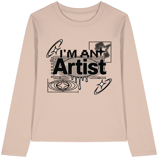 The Artist BASiCS - Womens Organic Longsleeve T-Shirt