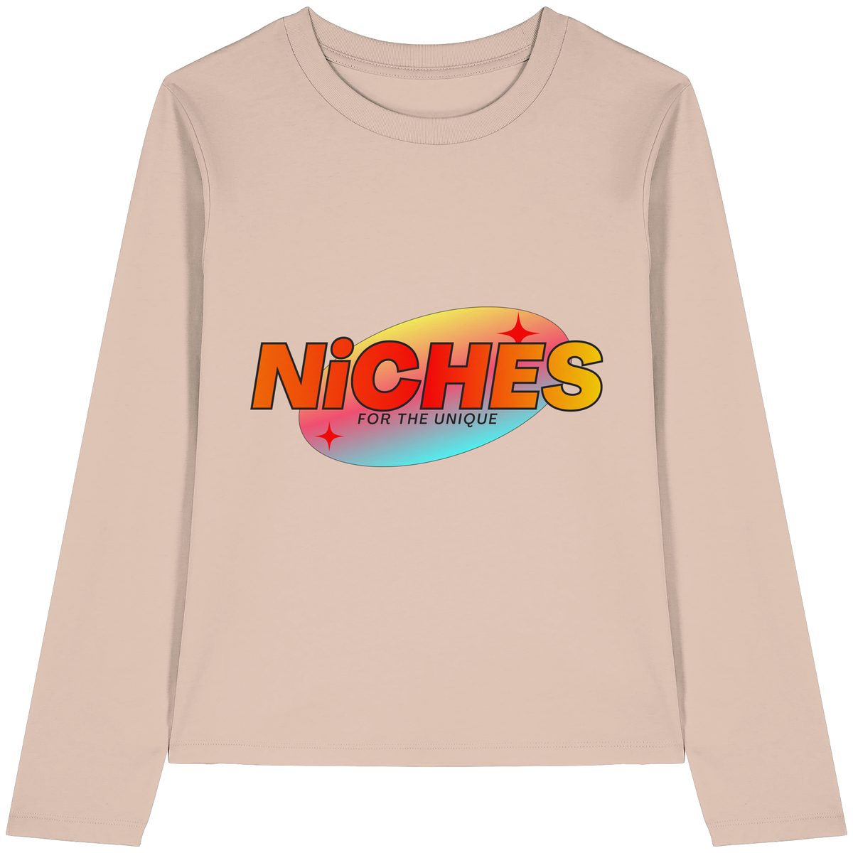 NiCHES - Kadın Organik Uzun Kollu Tişört
