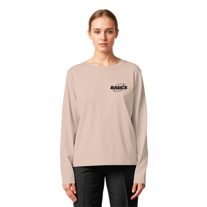 BASiCS - For the SIMPLE - Womens Organic Longsleeve T-Shirt