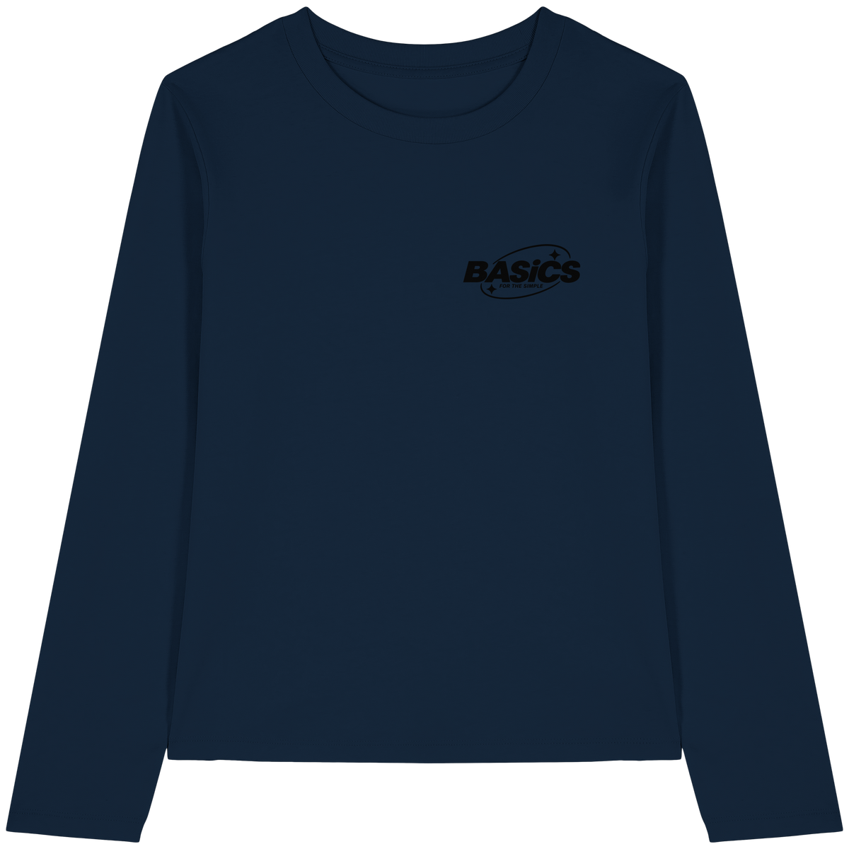 BASiCS - For the SIMPLE - Womens Organic Longsleeve T-Shirt