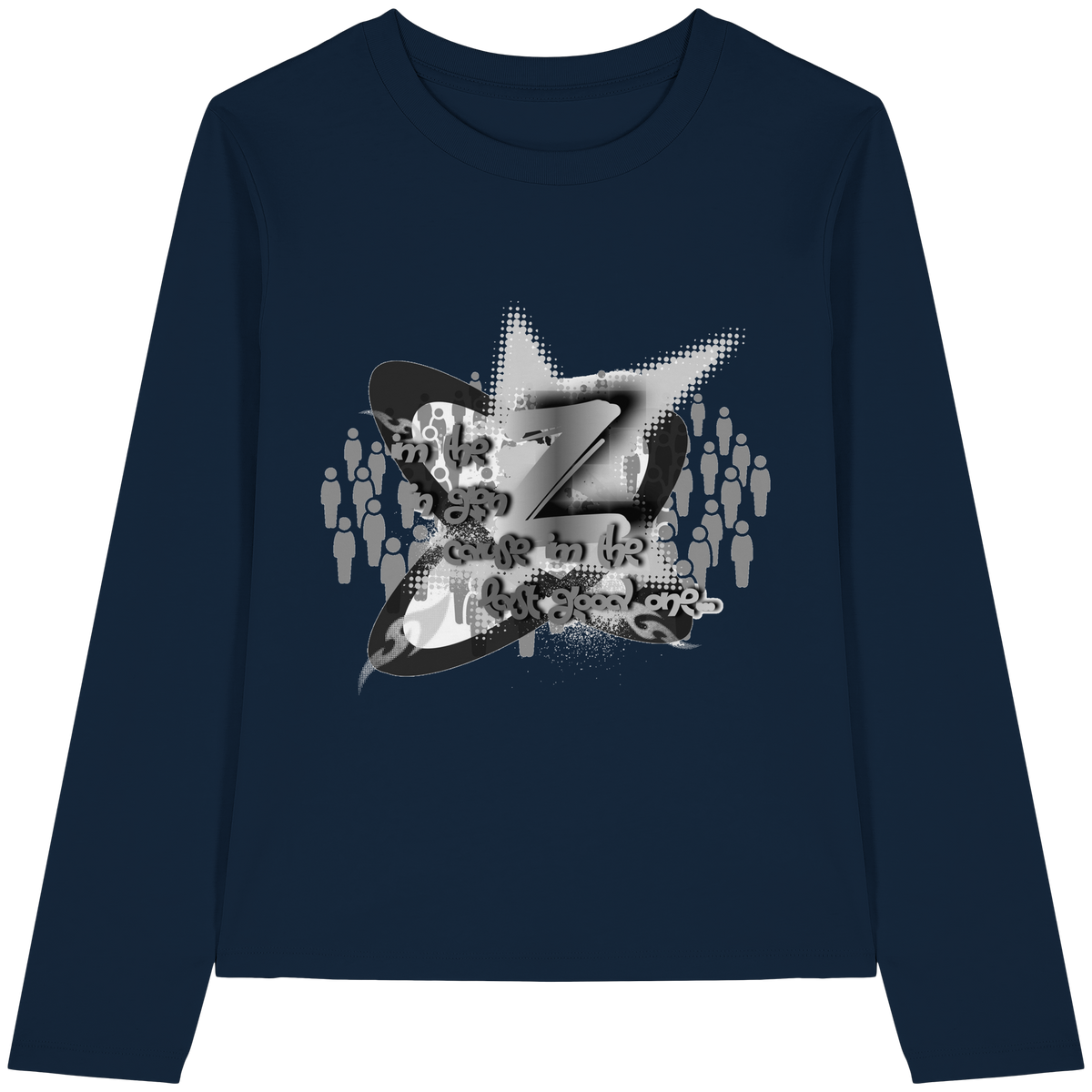 The Rebellion Z BASiC - Womens Organic Longsleeve T-Shirt