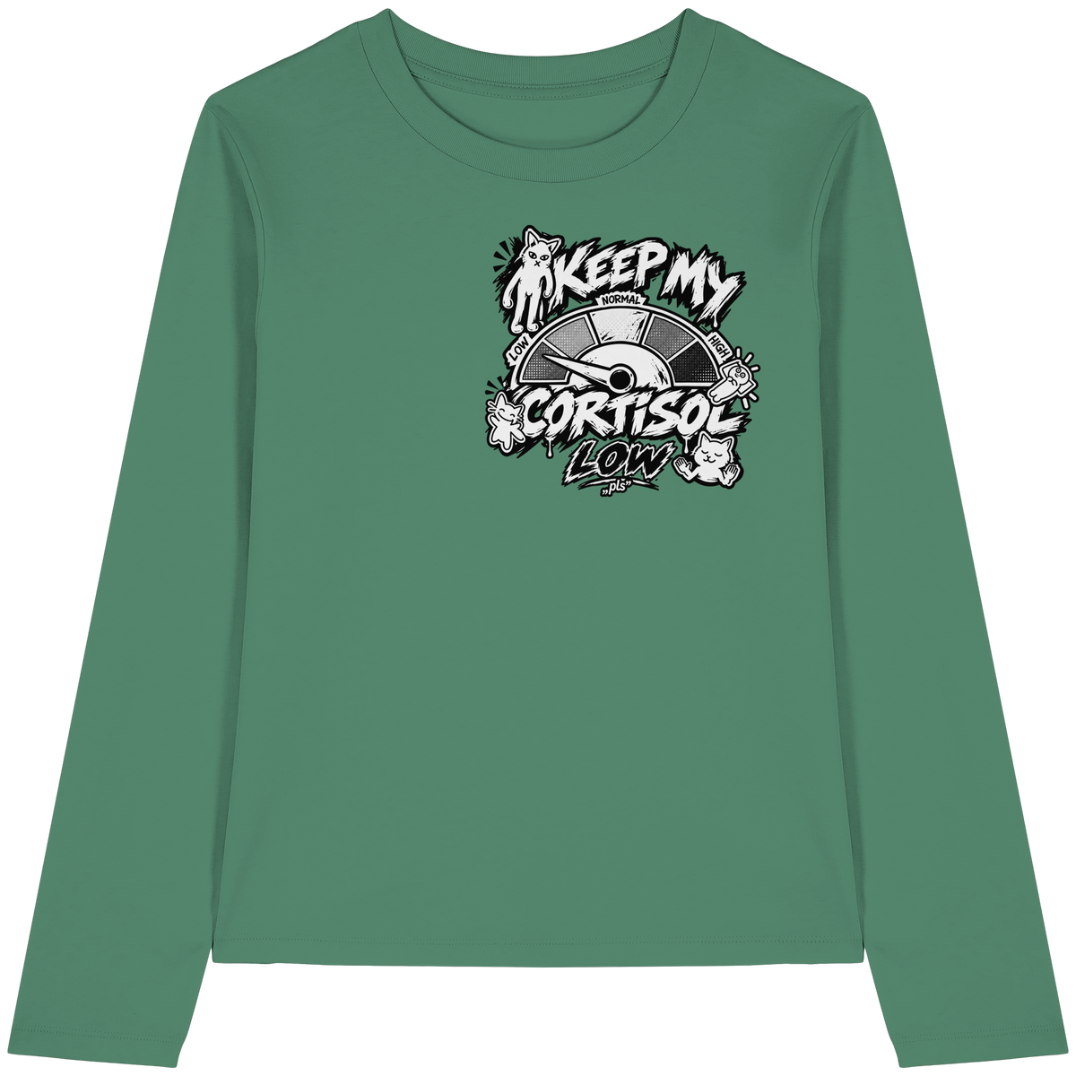 CORTiSOL basso - T-shirt a maniche lunghe biologica da donna