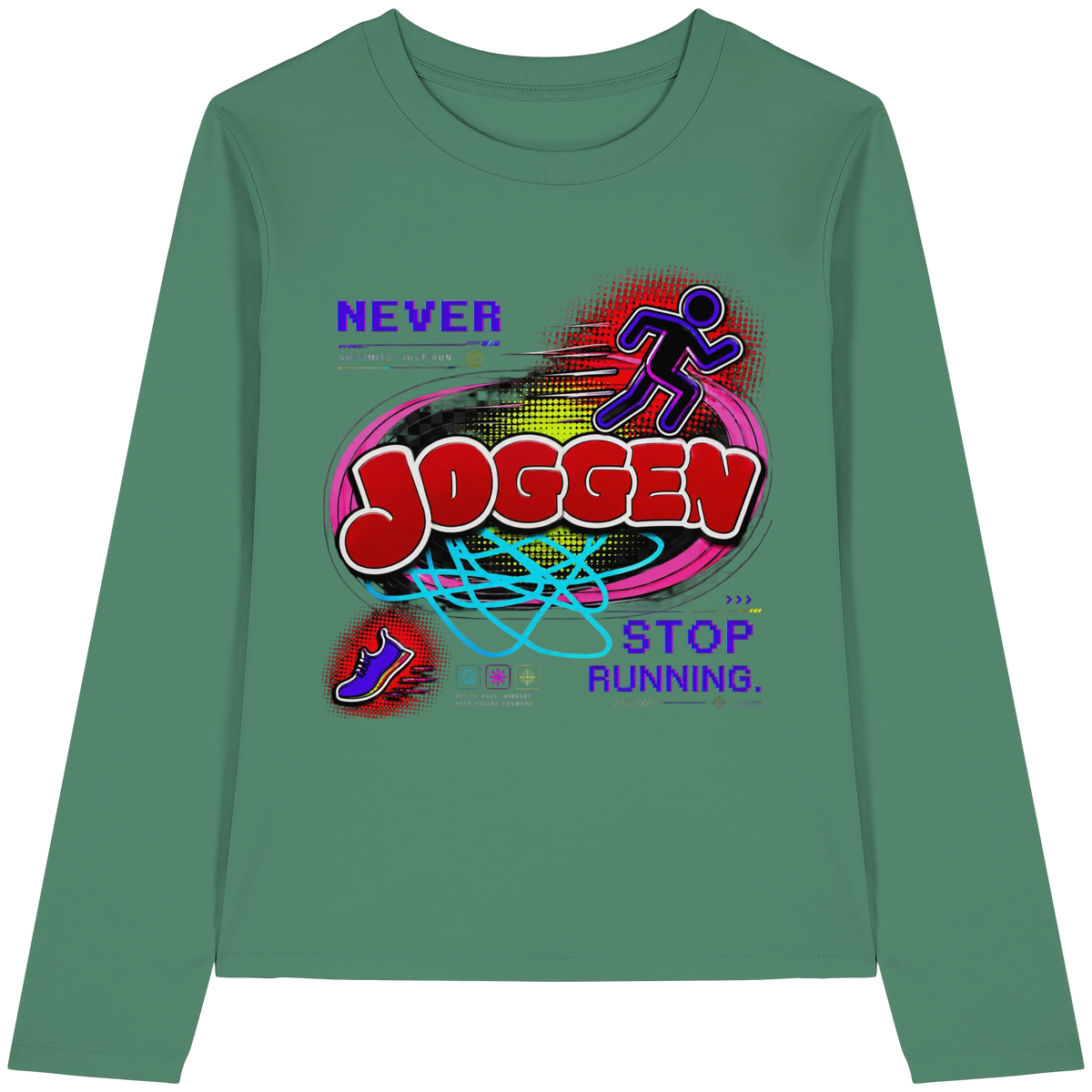 The JoGGer - Womens Organic Longsleeve T-Shirt