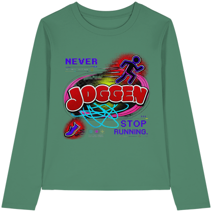 The JoGGer - Womens Organic Longsleeve T-Shirt