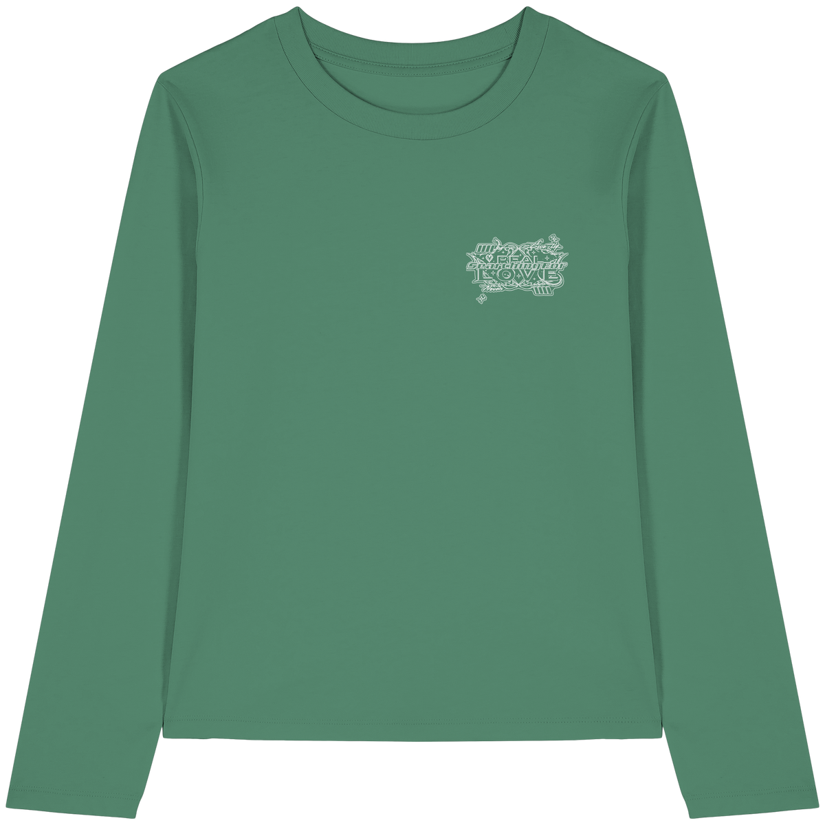 Die REAL LOVE BASiCS - Damen Bio-Langarm-T-Shirt