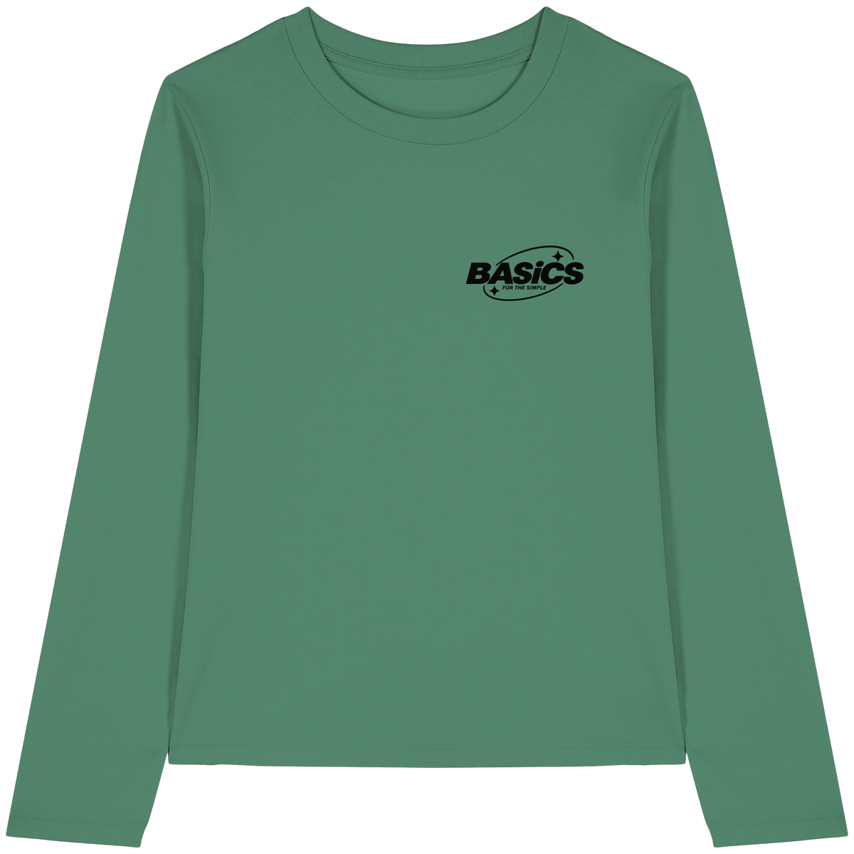 BASiCS - For the SIMPLE - Womens Organic Longsleeve T-Shirt