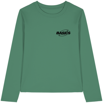 BASiCS - For the SIMPLE - Womens Organic Longsleeve T-Shirt