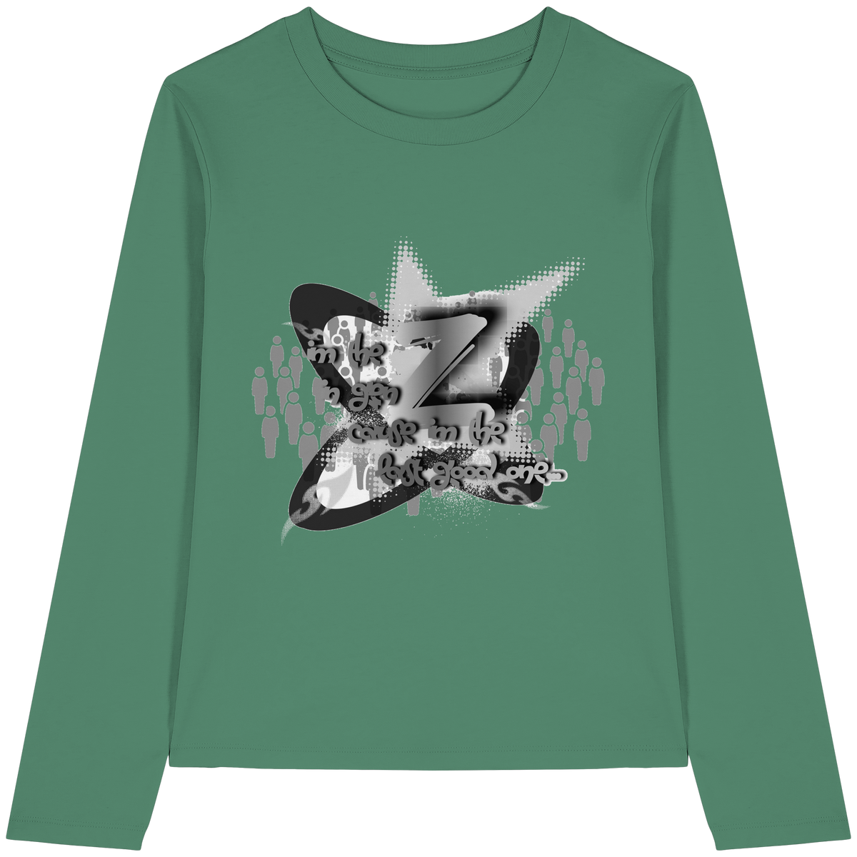 The Rebellion Z BASiC - Womens Organic Longsleeve T-Shirt