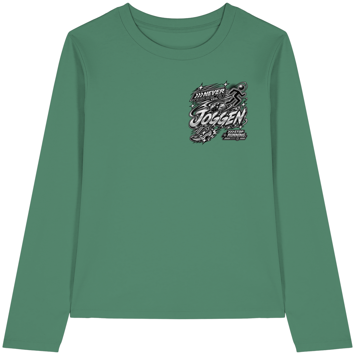 Das JoGGer BASiCS - Damen Bio-Langarmshirt