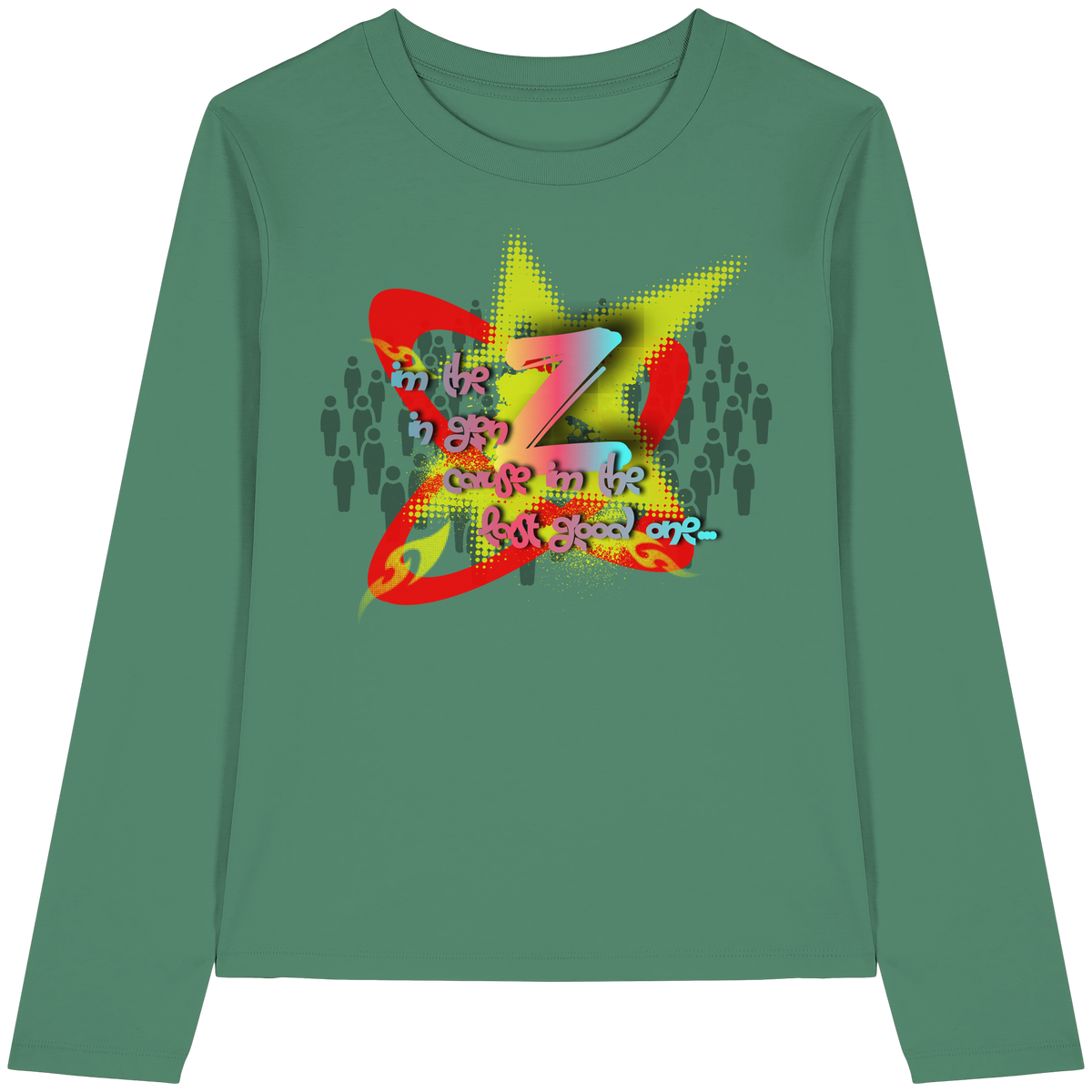 The Rebellion Z - Camiseta de manga larga orgánica para mujer