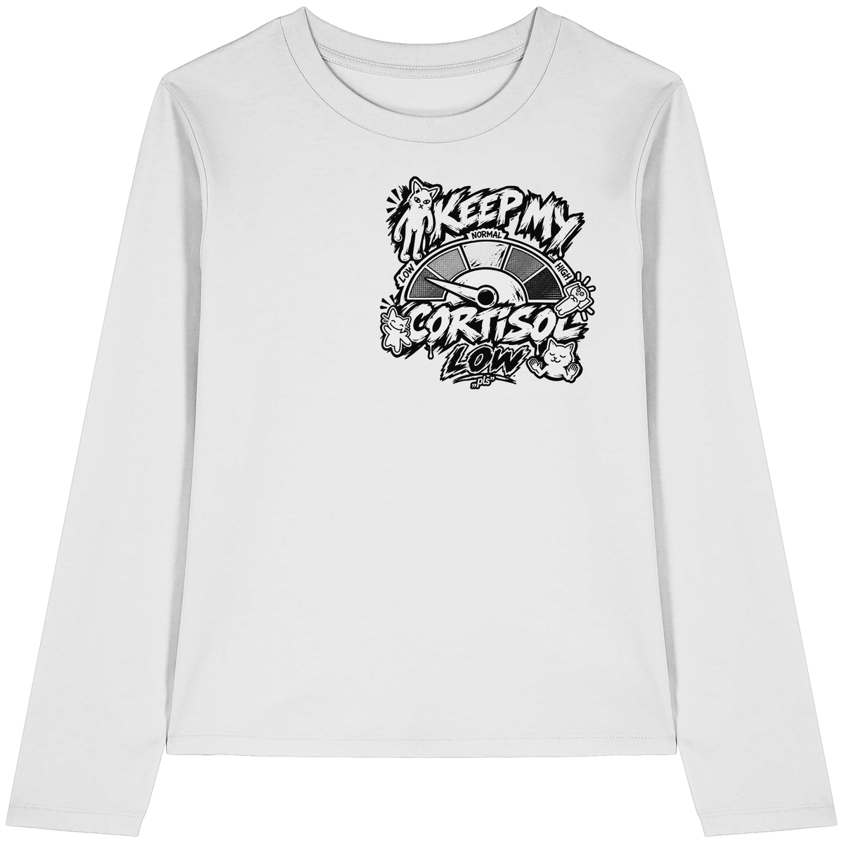 CORTiSOL basso - T-shirt a maniche lunghe biologica da donna