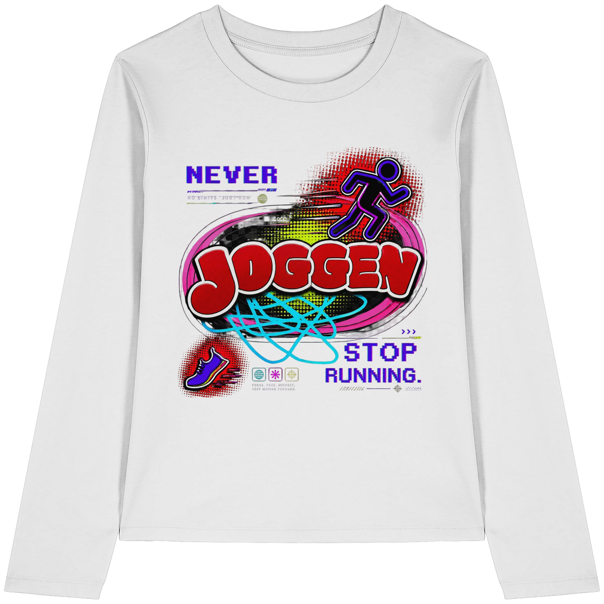The JoGGer - Womens Organic Longsleeve T-Shirt