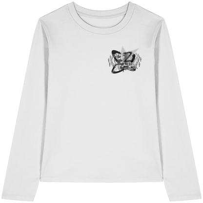 The Rebellion Z BASiCS - T-shirt a maniche lunghe da donna in cotone biologico