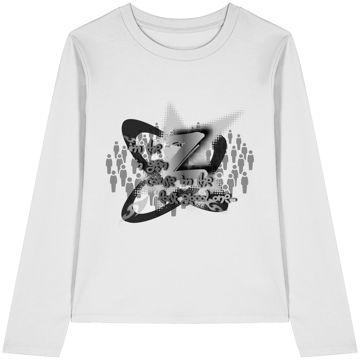 The Rebellion Z BASiC - Womens Organic Longsleeve T-Shirt