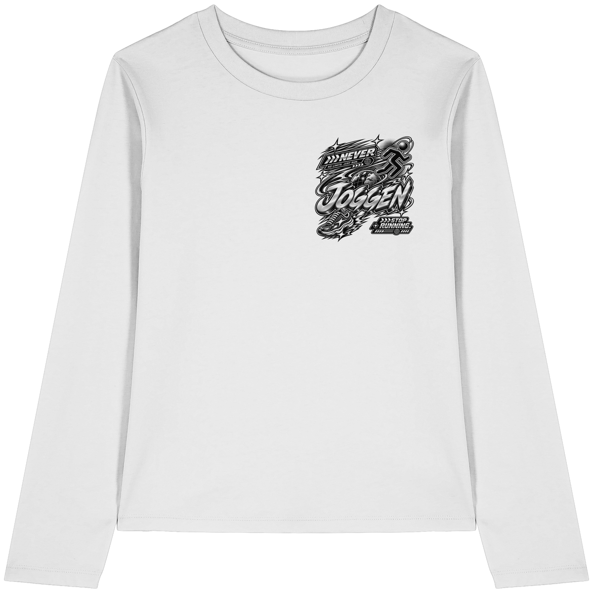 Das JoGGer BASiCS - Damen Bio-Langarmshirt