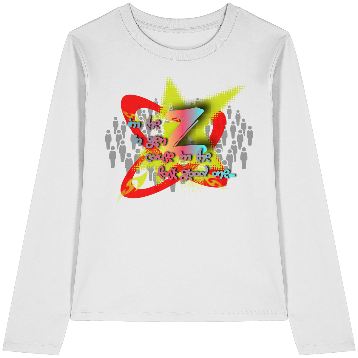 The Rebellion Z - Camiseta de manga larga orgánica para mujer