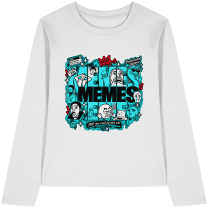 The Meme - Womens Organic Longsleeve T-Shirt