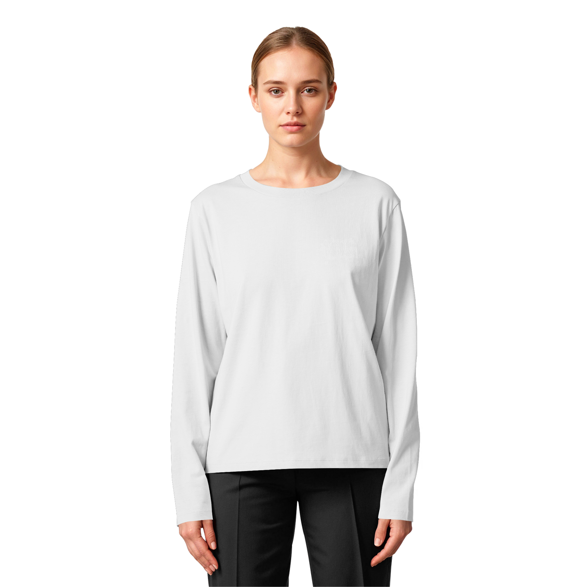 Die REAL LOVE BASiCS - Damen Bio-Langarm-T-Shirt