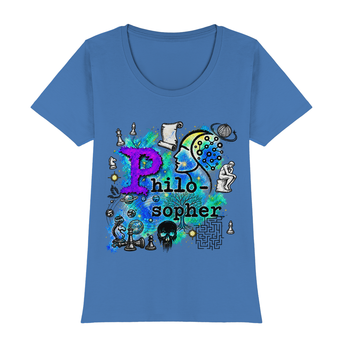 The Philosopher - T-Shirt Classica Premium da Donna