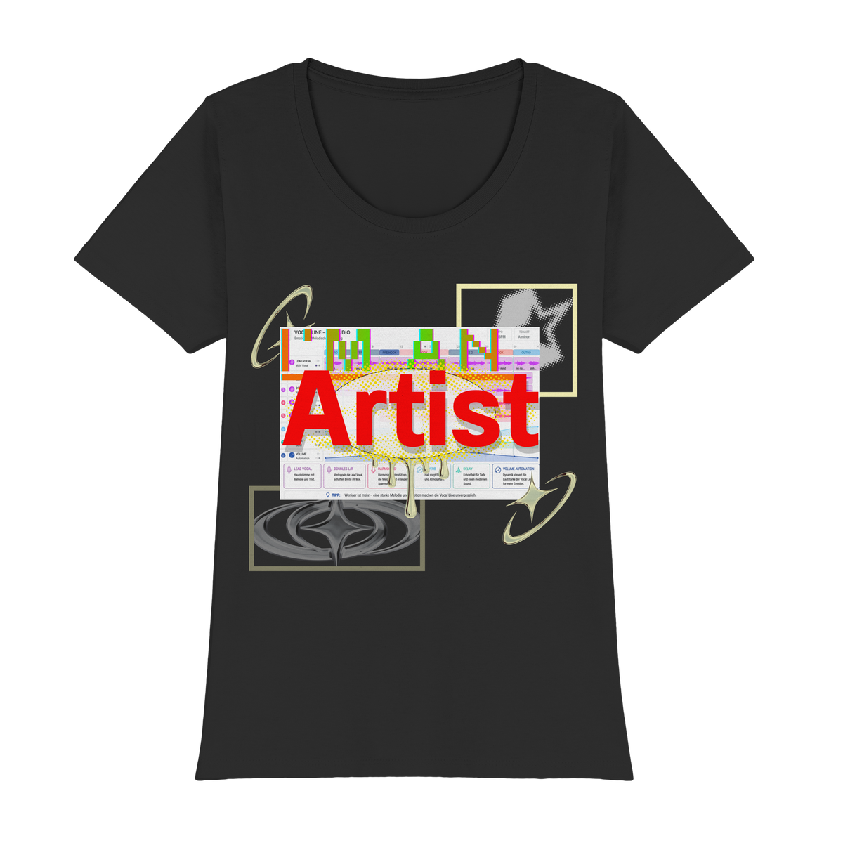 The Artist - T-Shirt Classica Premium da Donna