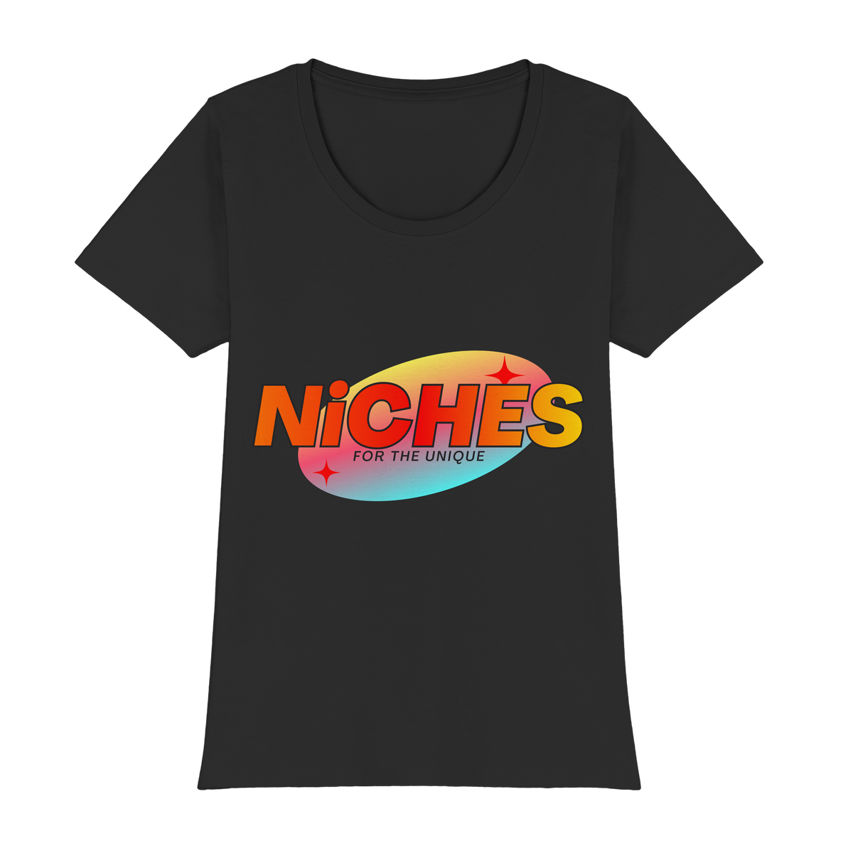 NiCHES - Kadın Premium Klasik Tişört