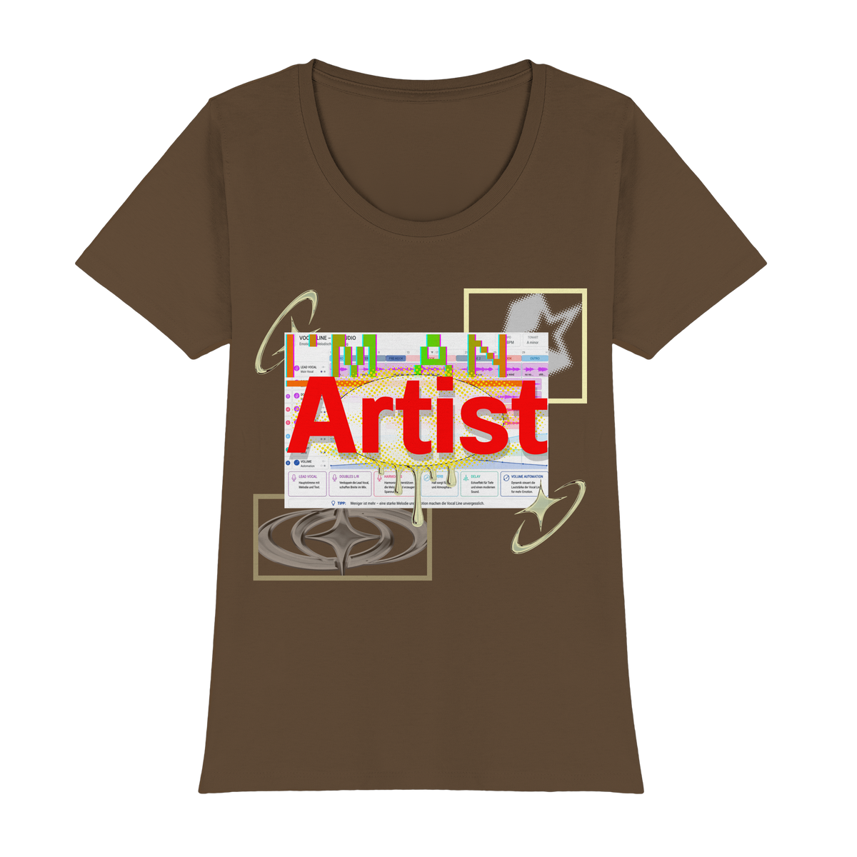 The Artist - T-Shirt Classica Premium da Donna