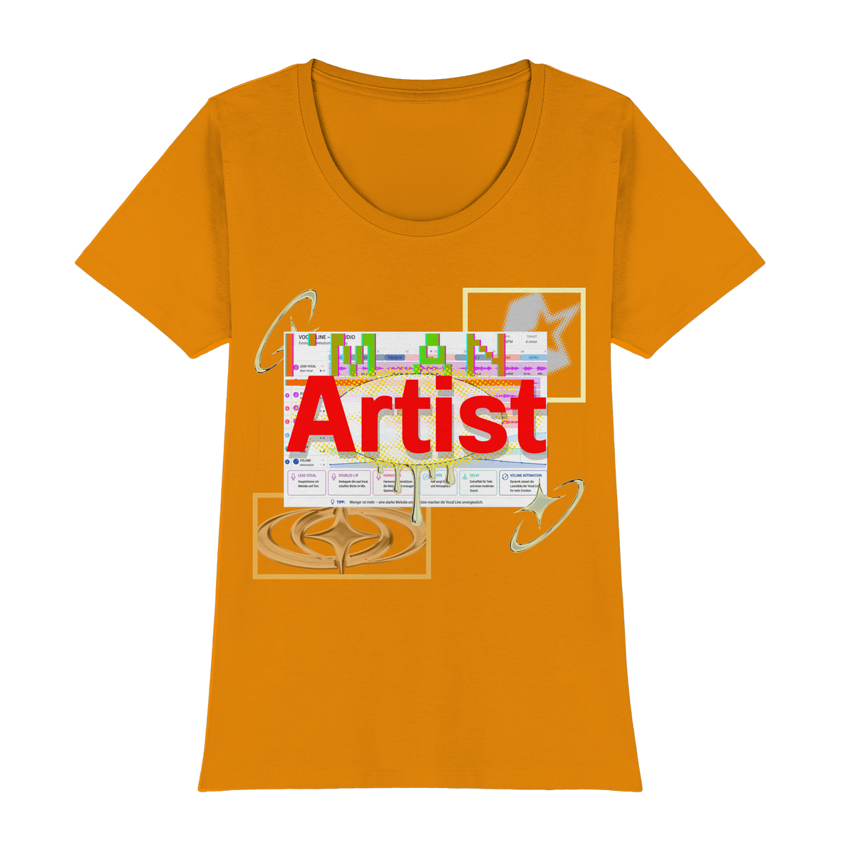 The Artist - T-Shirt Classica Premium da Donna