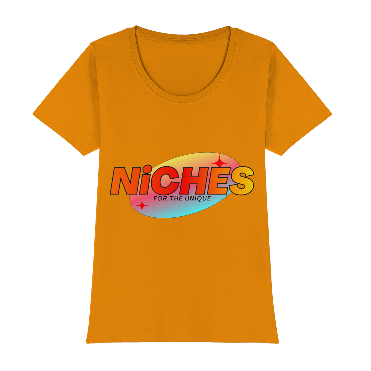 NiCHES - Kadın Premium Klasik Tişört