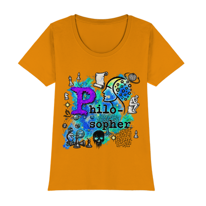 The Philosopher - T-Shirt Classica Premium da Donna