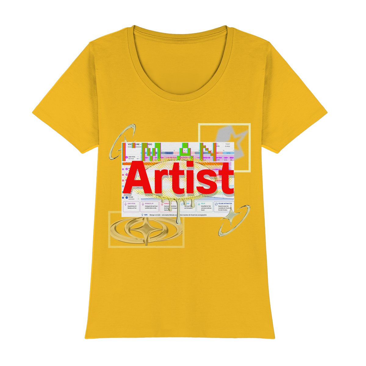 The Artist - T-Shirt Classica Premium da Donna