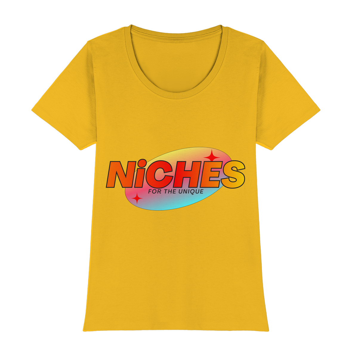 NiCHES - Kadın Premium Klasik Tişört