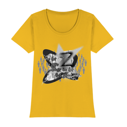 The Rebellion Z BASiC - Damen Premium Klassik T-Shirt