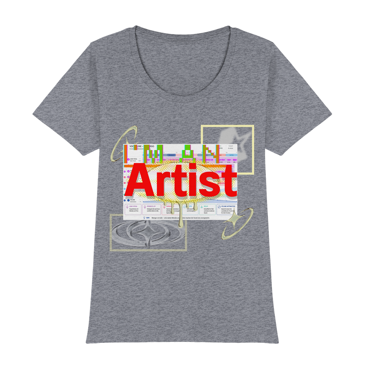 The Artist - T-Shirt Classica Premium da Donna