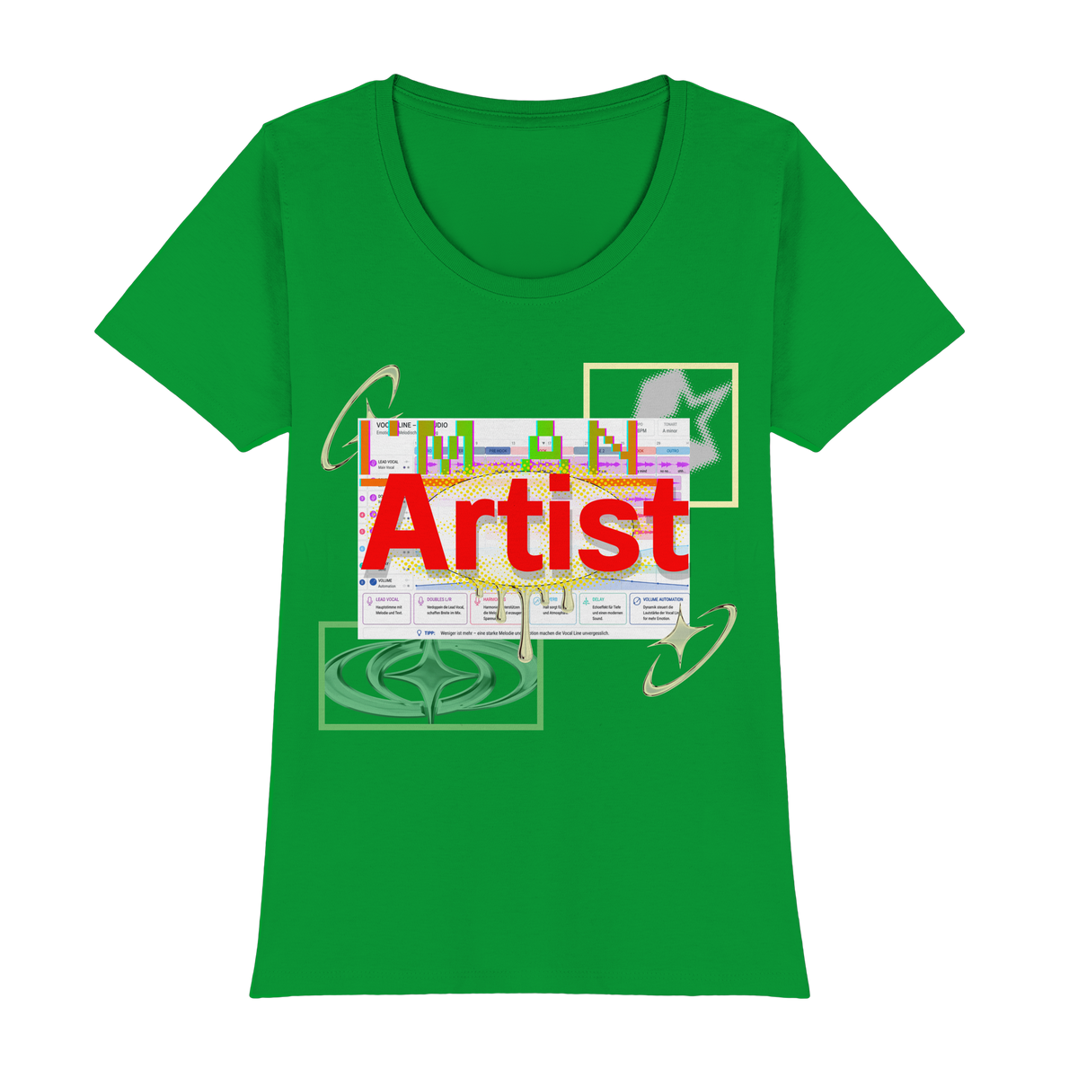 The Artist - T-Shirt Classica Premium da Donna