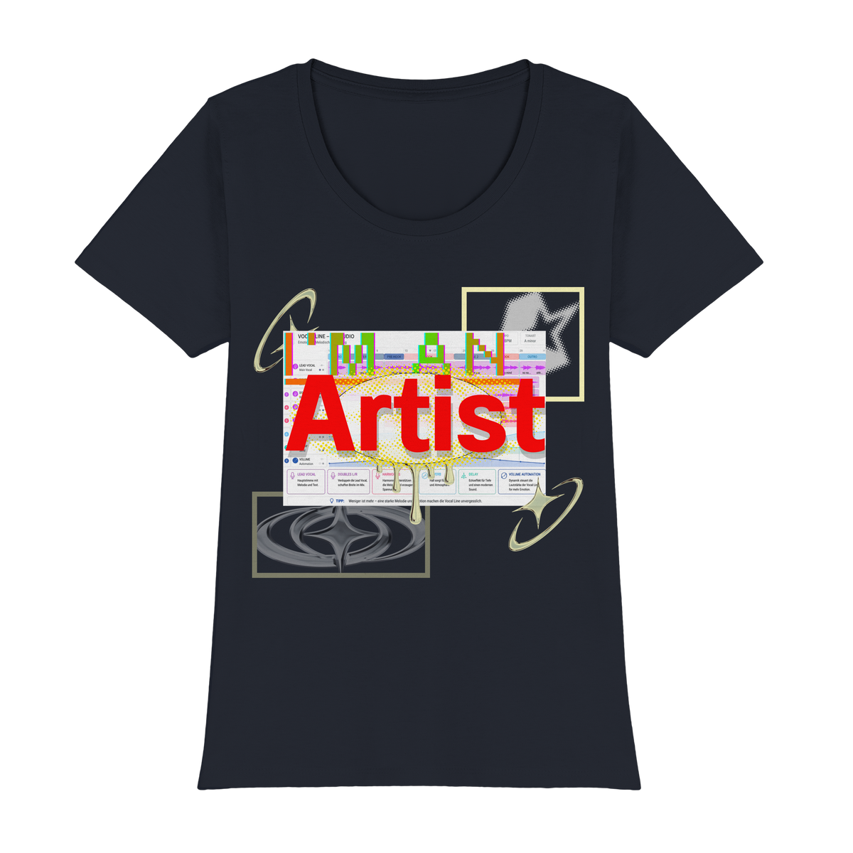 The Artist - T-Shirt Classica Premium da Donna