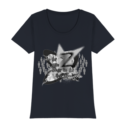 The Rebellion Z BASiC - Damen Premium Klassik T-Shirt