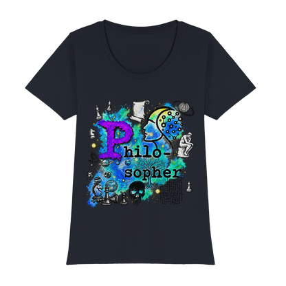The Philosopher - T-Shirt Classica Premium da Donna