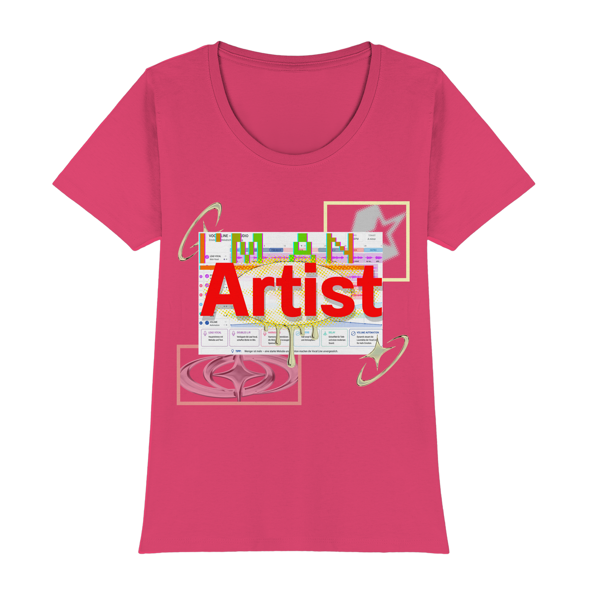 The Artist - T-Shirt Classica Premium da Donna