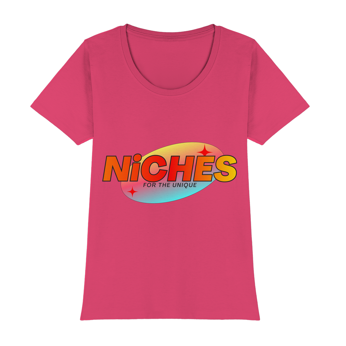 NiCHES - Kadın Premium Klasik Tişört
