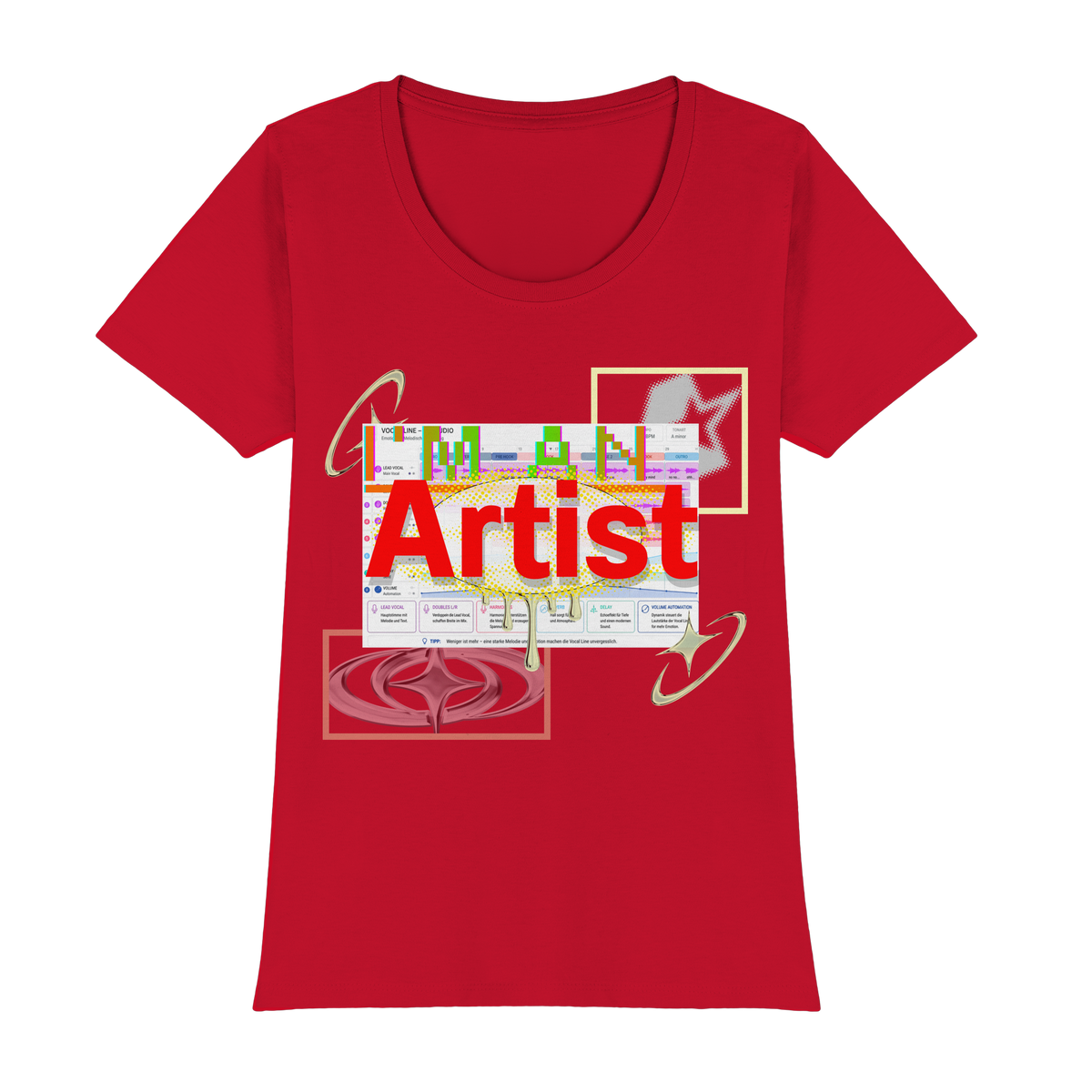 The Artist - T-Shirt Classica Premium da Donna