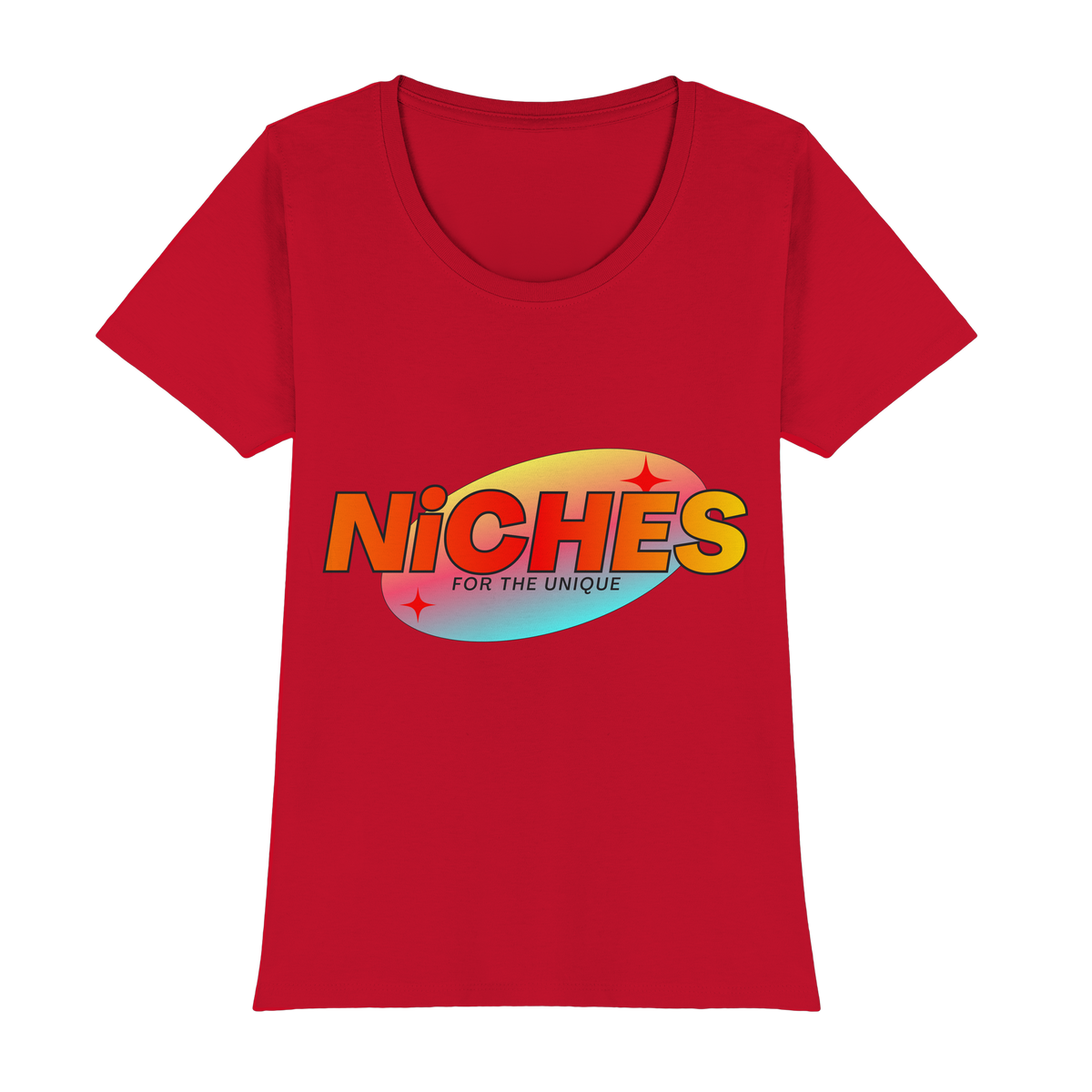 NiCHES - Kadın Premium Klasik Tişört