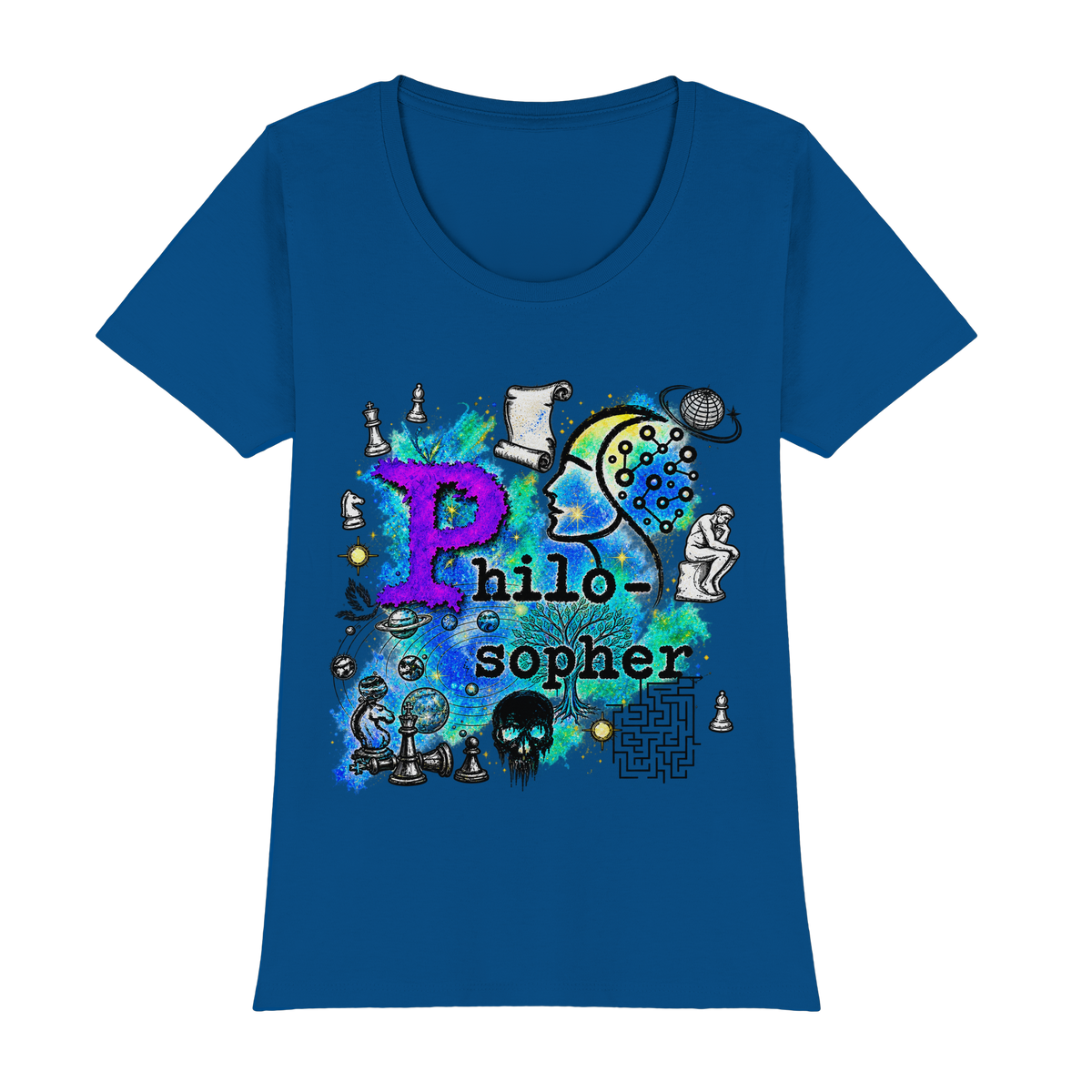 The Philosopher - T-Shirt Classica Premium da Donna