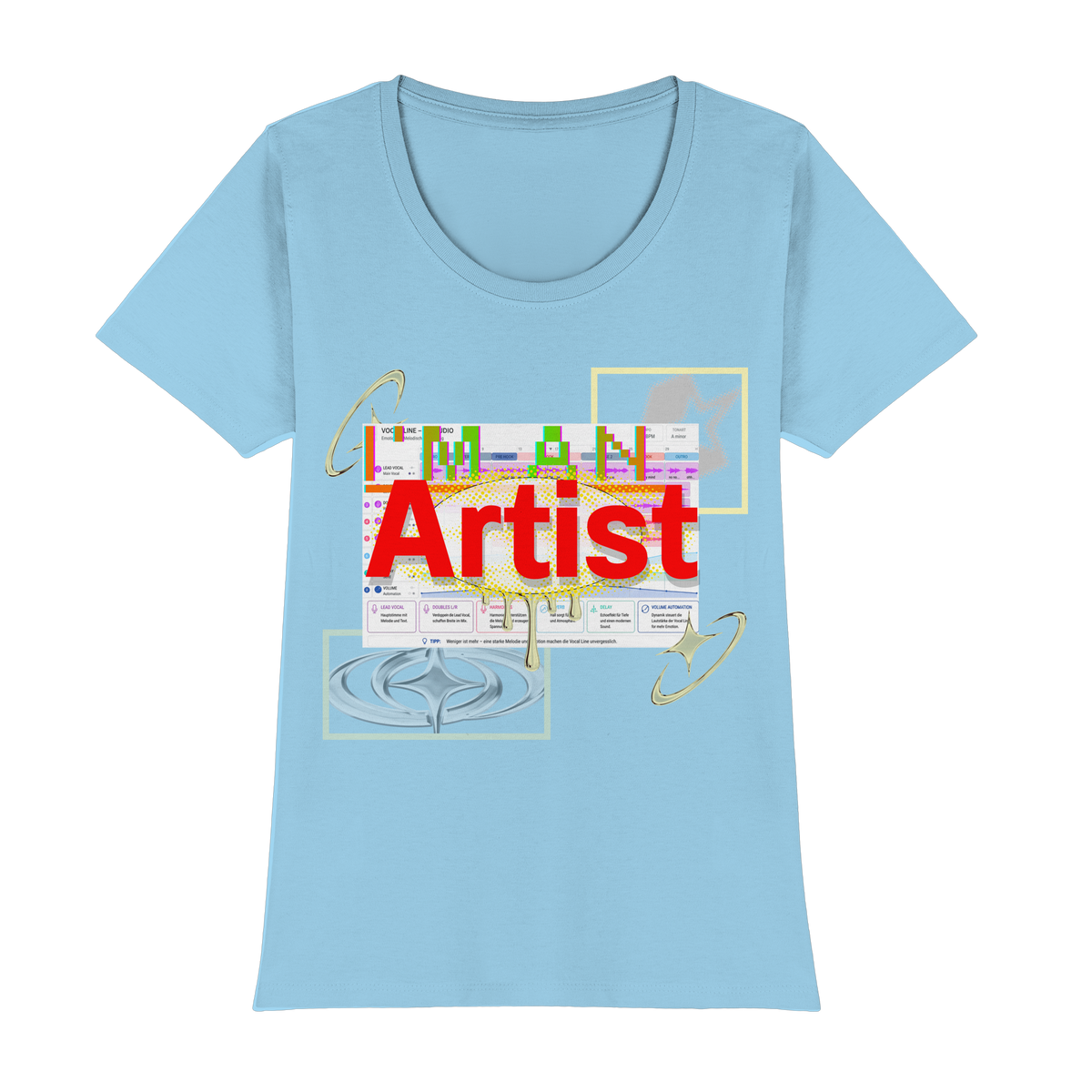 The Artist - T-Shirt Classica Premium da Donna