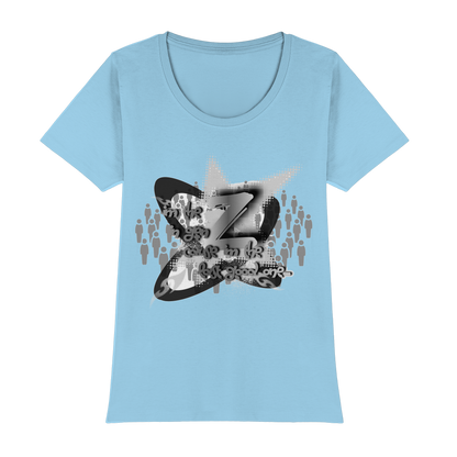 The Rebellion Z BASiC - Damen Premium Klassik T-Shirt